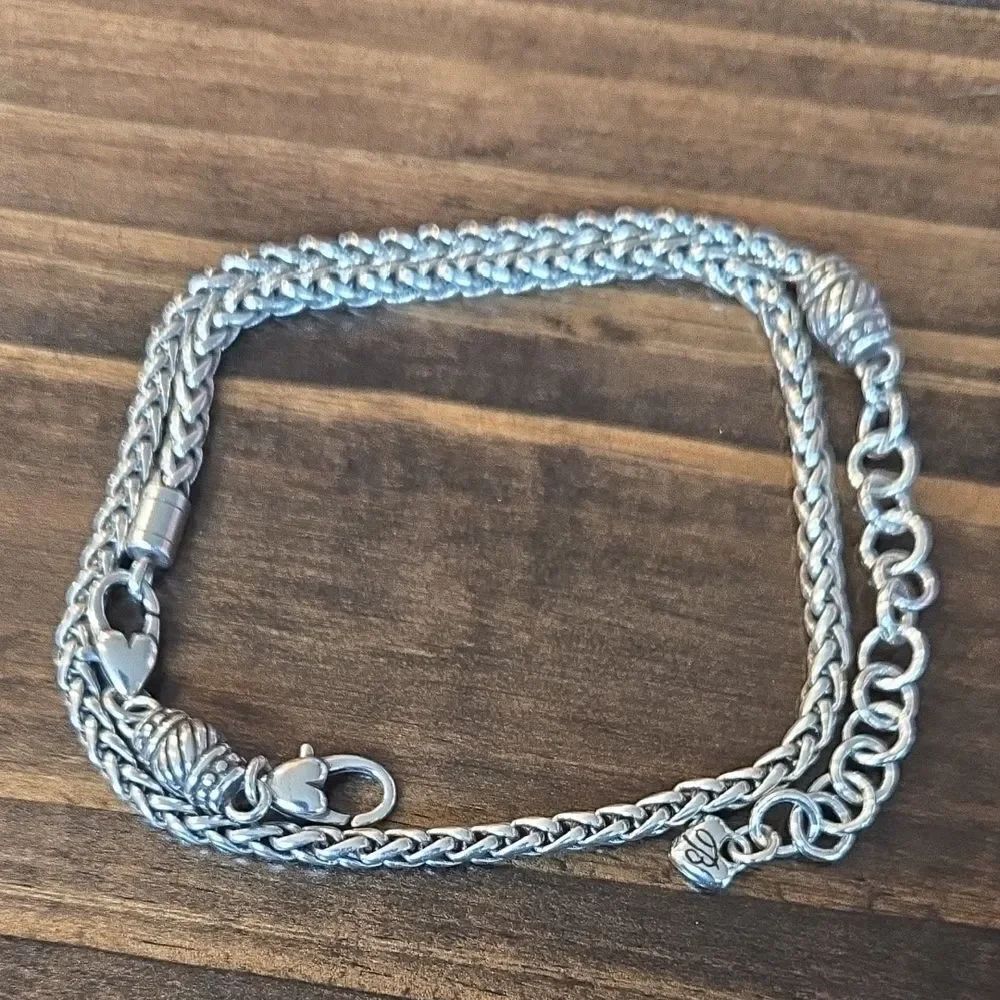 BRIGHTON Silver ChainโLINKโBracelet